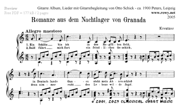 Free-sheet-music by Kreutzer,Krieger,Kuffner,Kuhlau